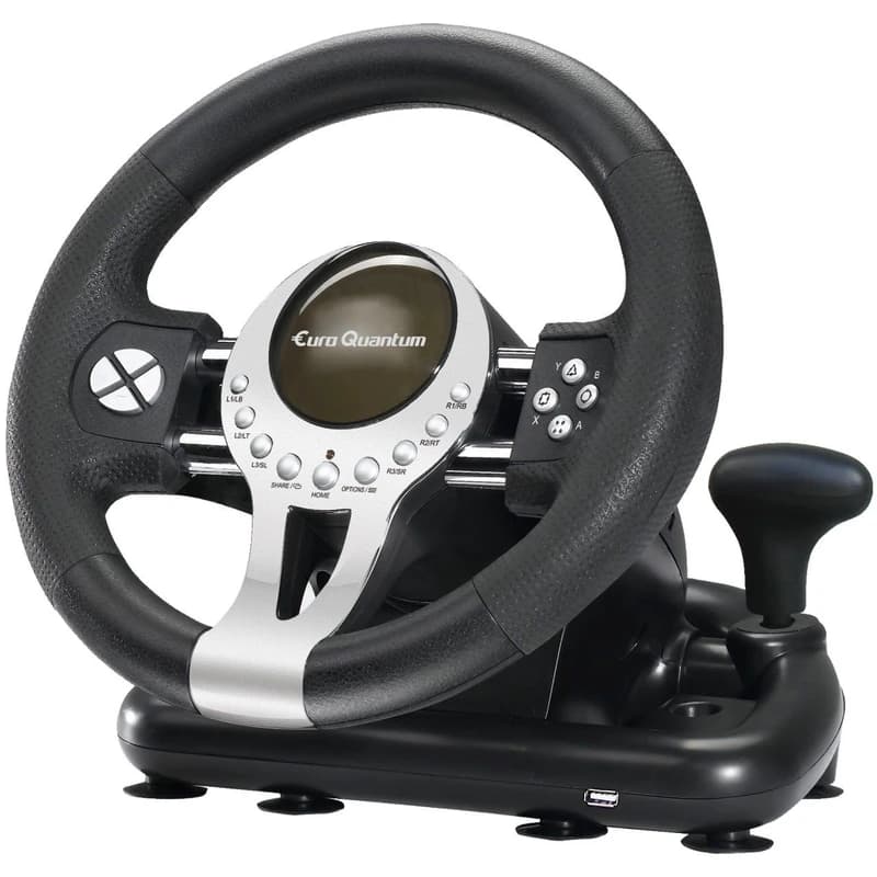 فرمان بازی یورو کوانتم مدل E-Q-RACING WHEEL