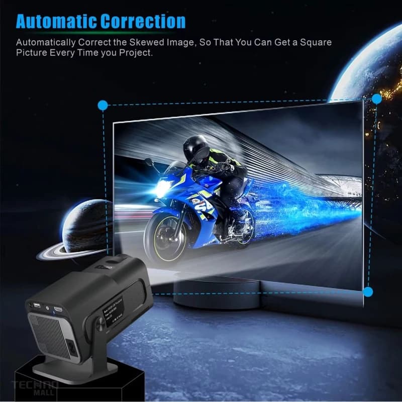 ویدئو پروژکتور مدل HY320 Mini با رزولوشن Full HD 1080p — تصویر ۲