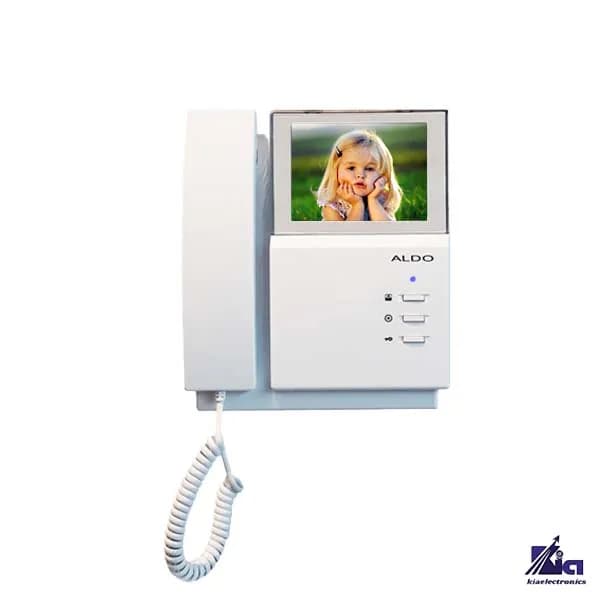 پکیج آیفون تصویری آلدو چهار طبقه مدل 412m و پنل کارتی