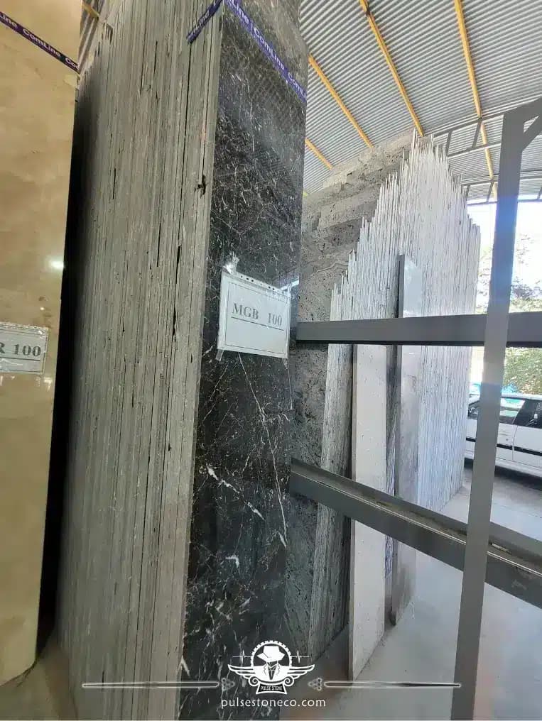 مرمریت گلدن بلک( سنگ مشکی و طلایی لوکس) — تصویر ۲