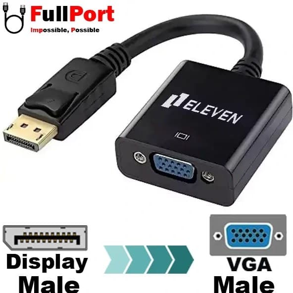 مبدل Display به VGA ایلون مدل CV1003 — تصویر ۲