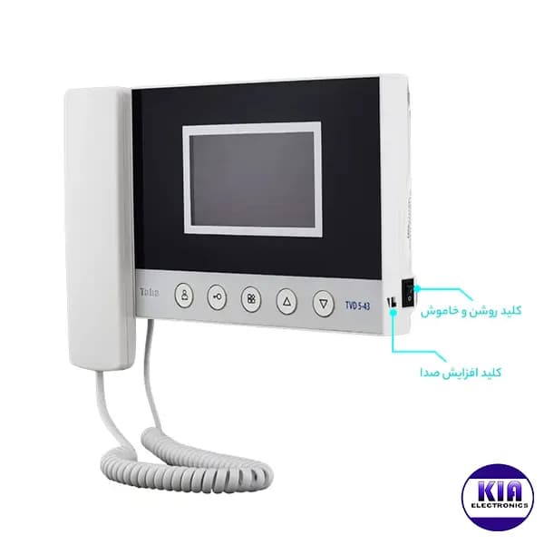 پکیج آیفون تصویری یک واحدی تابا مدل TVD-5-43 — تصویر ۴