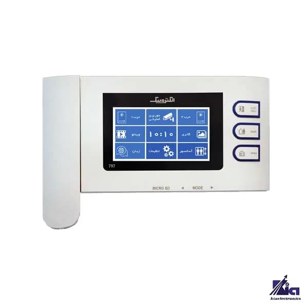 پکیج آیفون تصویری 4 واحدی الکتروپیک مدل 797 اکونومی — تصویر ۳