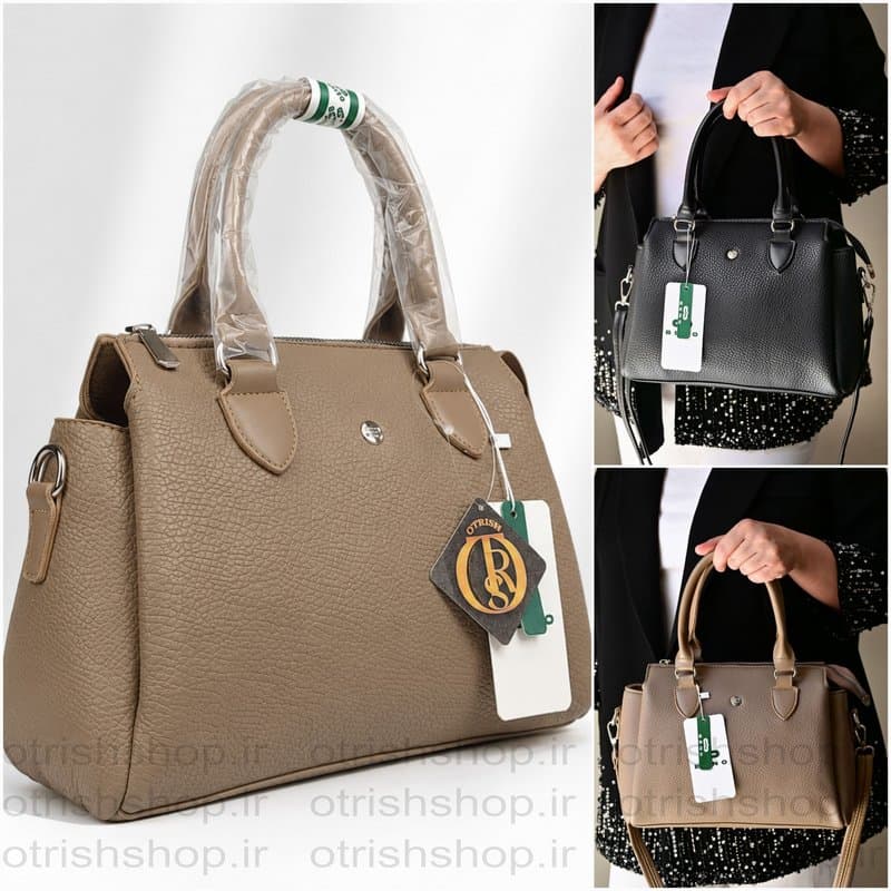 کیف زنانه صندوقی چرمی بنو | مناسب برای کار و روزمره — تصویر ۲