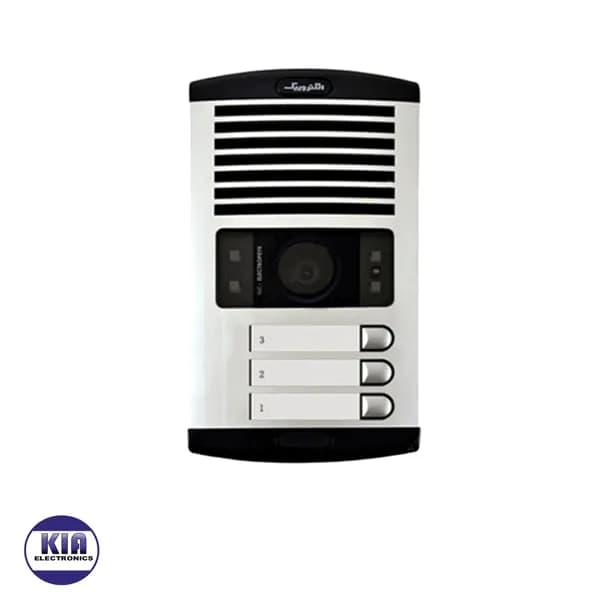پکیج آیفون تصویری 4 واحدی الکتروپیک 1294 ECO سفید با بارانگیر — تصویر ۵