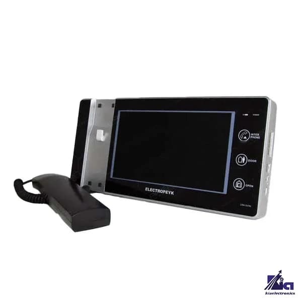 پکیج آیفون تصویری 4 واحدی الکتروپیک 1294 ECO مشکی با ماژول — تصویر ۳