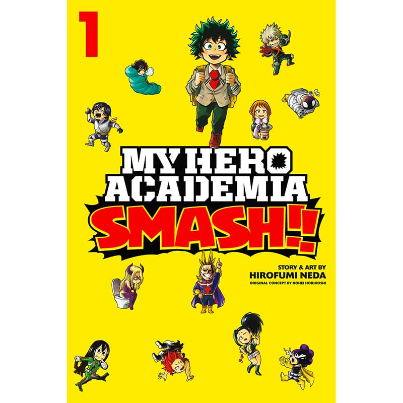 مانگا my hero academia smash