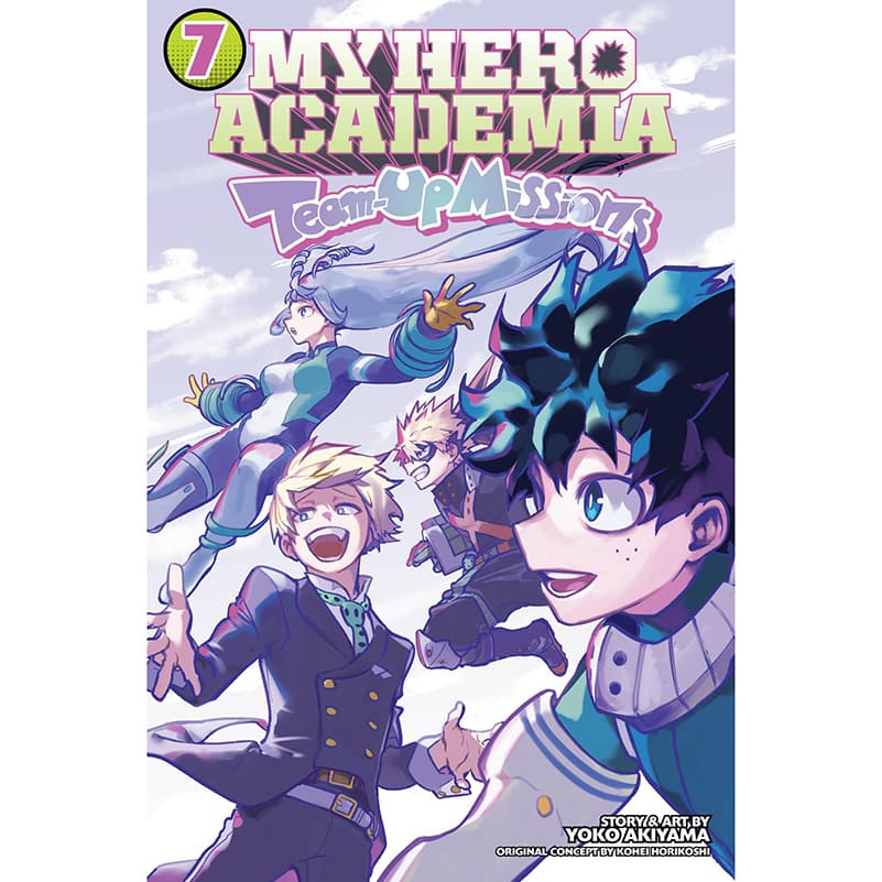 مانگا my hero academia team-up missions