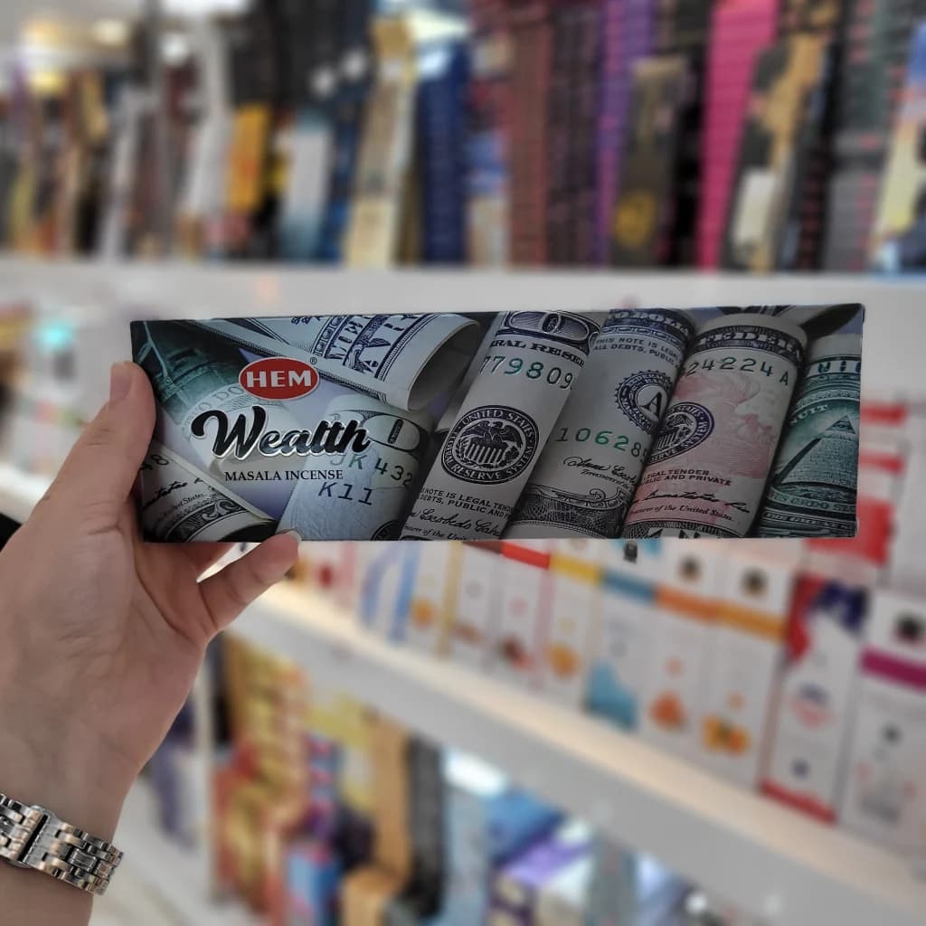 عود دست ساز ثروت Wealth برند (HEM) – 50 گرمی