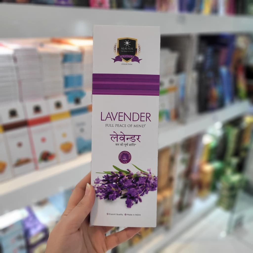عود دست ساز لوندر (Lavender) برند الوکیک- 90 گرمی