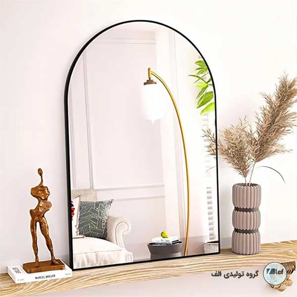 آینه کنسول چوبی الف مدل ماندگار — تصویر ۲