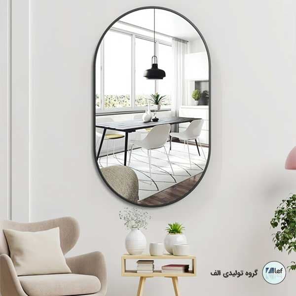 آینه کنسول چوبی الف مدل سرو — تصویر ۵