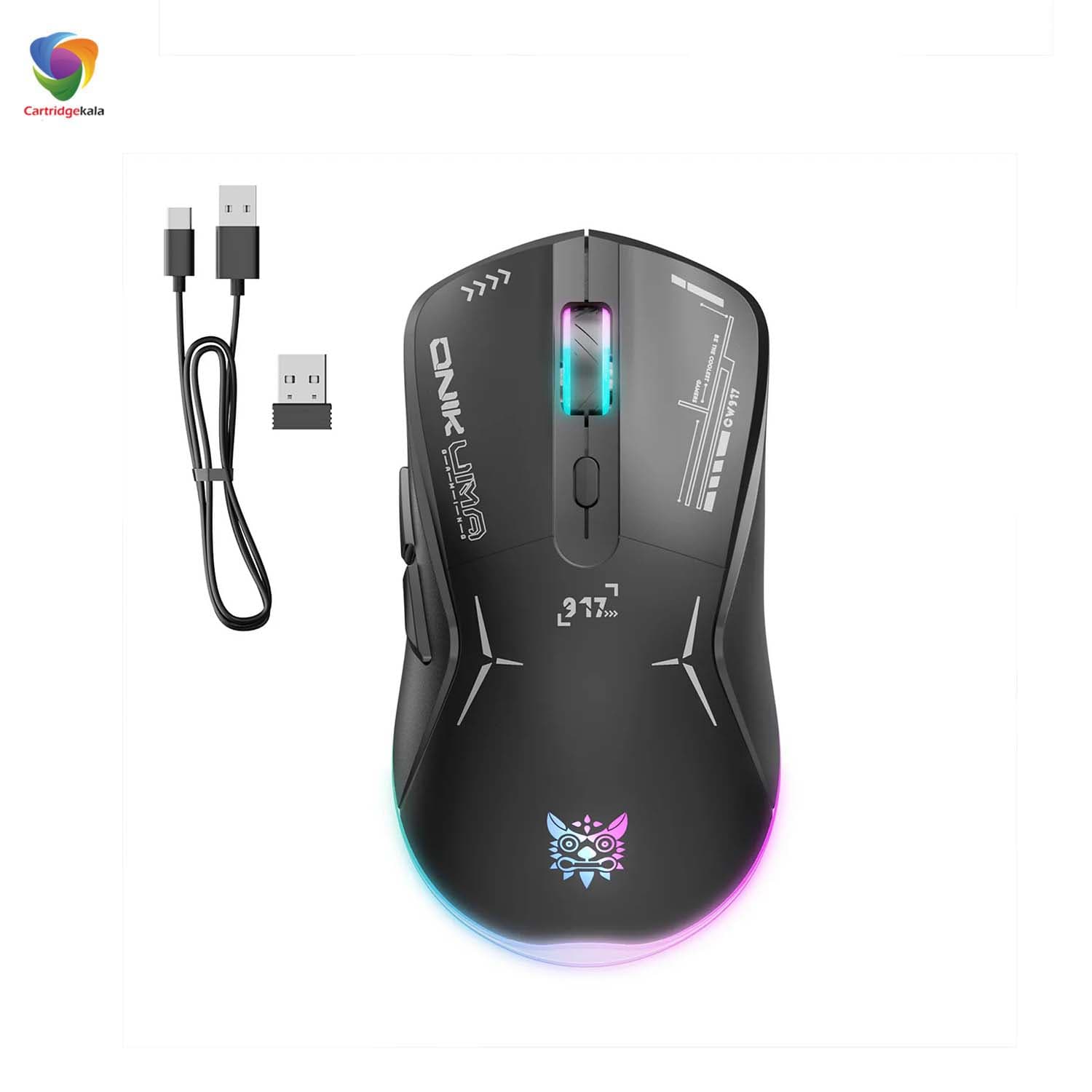 ماوس گیمینگ بی سیم اونیکوما مدل CW917 DUAL MODE — تصویر ۱۰