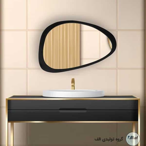آینه کنسول چوبی الف مدل اطلس — تصویر ۲