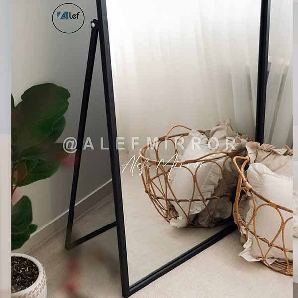 آینه فلزی الف مدل ماندگار پایه دار — تصویر ۳