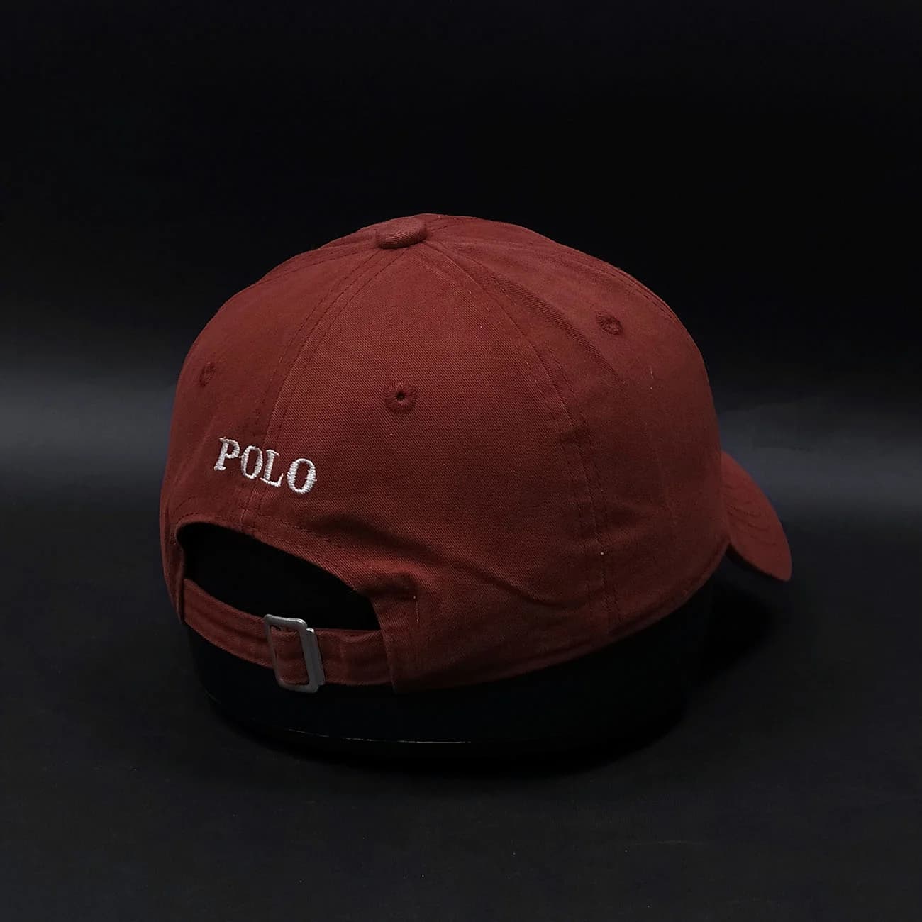 کلاه بیسبالی نخ پنبه گلدوزی مینیمال POLO | کپ کژوال با لوگوی کلاسیک و استایل روزمره — تصویر ۳