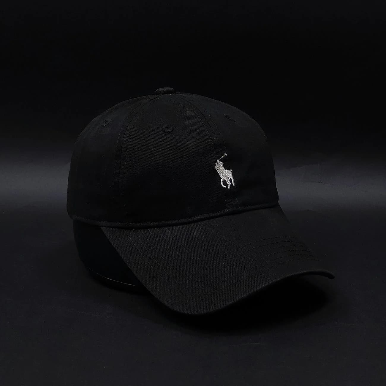 کلاه بیسبالی نخ پنبه گلدوزی مینیمال POLO | کپ کژوال با لوگوی کلاسیک و استایل روزمره — تصویر ۶