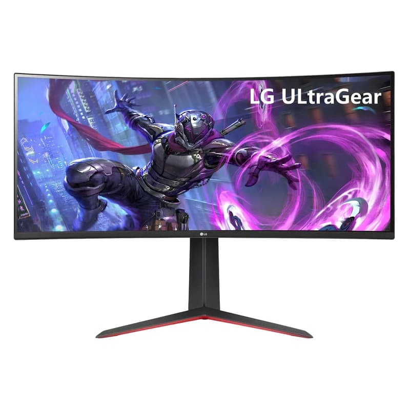 مانیتور گیمینگ خمیده 34 اینچ ال جی مدل 34GP63A-B، رزولوشن QHD – 2K