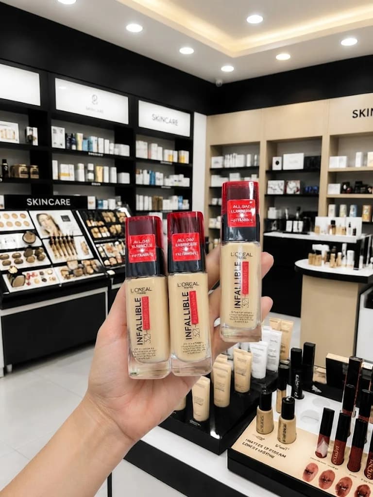 کرم پودر مایع Spf 25 مدل 32H شماره 125 مناسب برای انواع پوست حجم 30 میلی لیتر