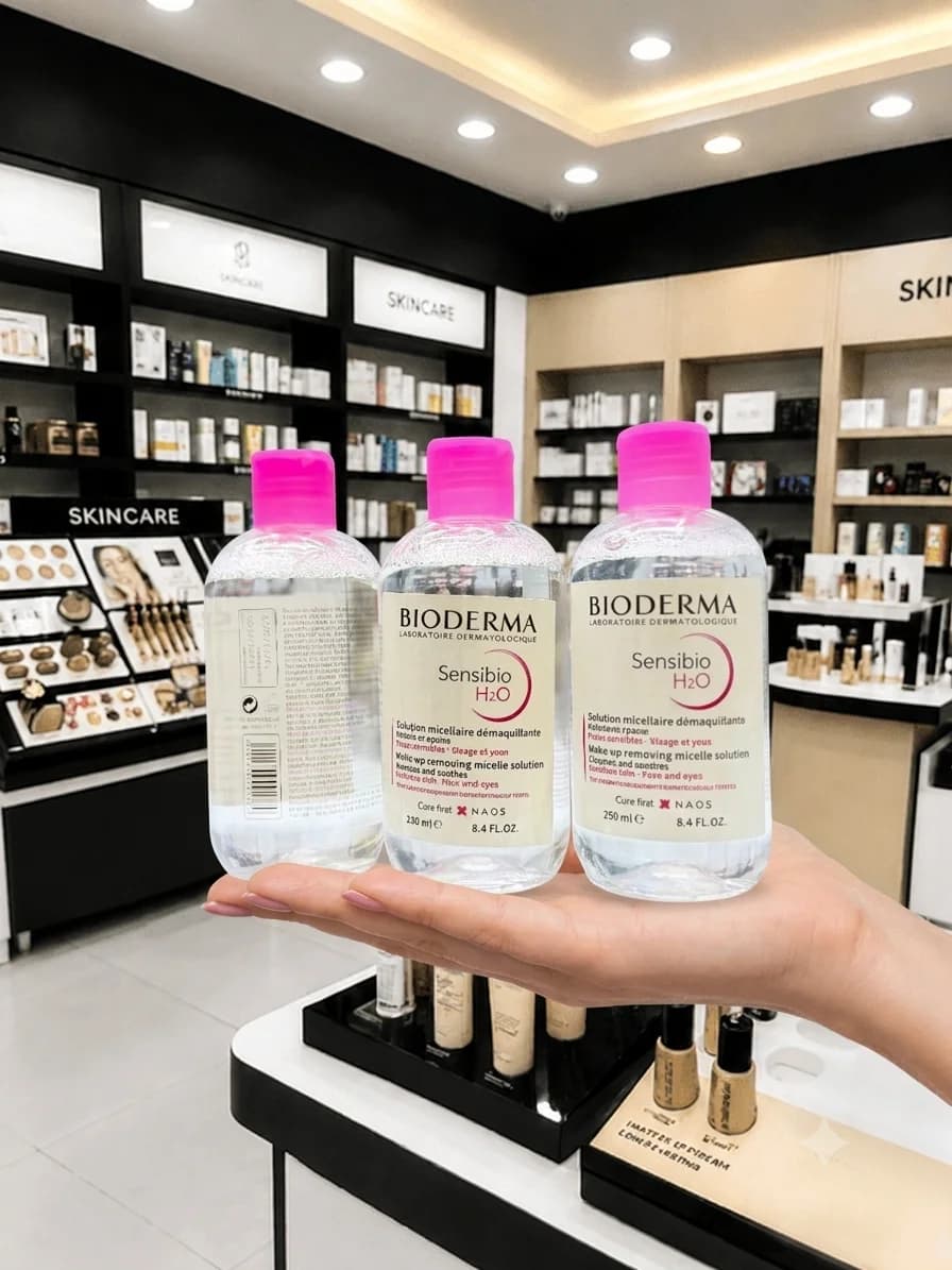 میسلار واتر مدل سنسبیو حجم 250 میلی لیتر بایودرما | BIODERMA — تصویر ۴
