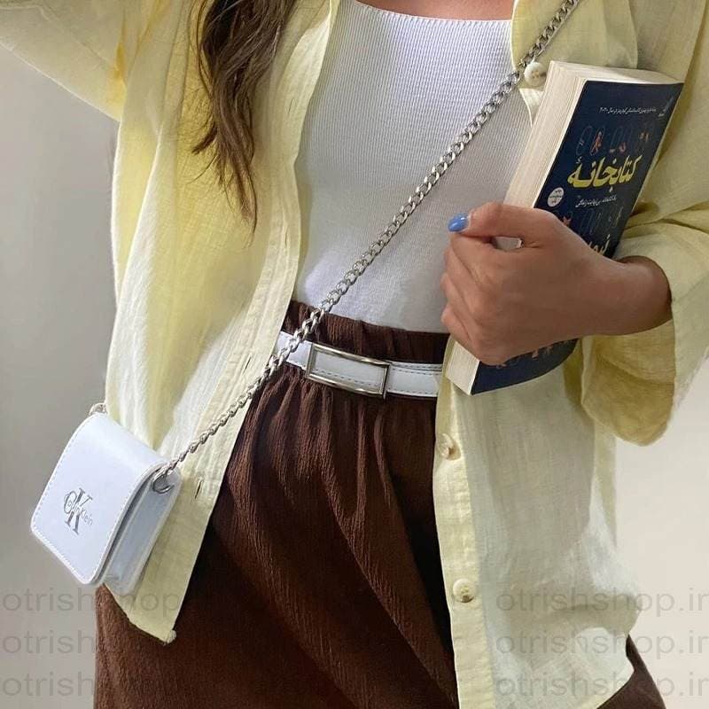 کمربند زنانه وارداتی مستطیل 2 سانتیمتر — تصویر ۲
