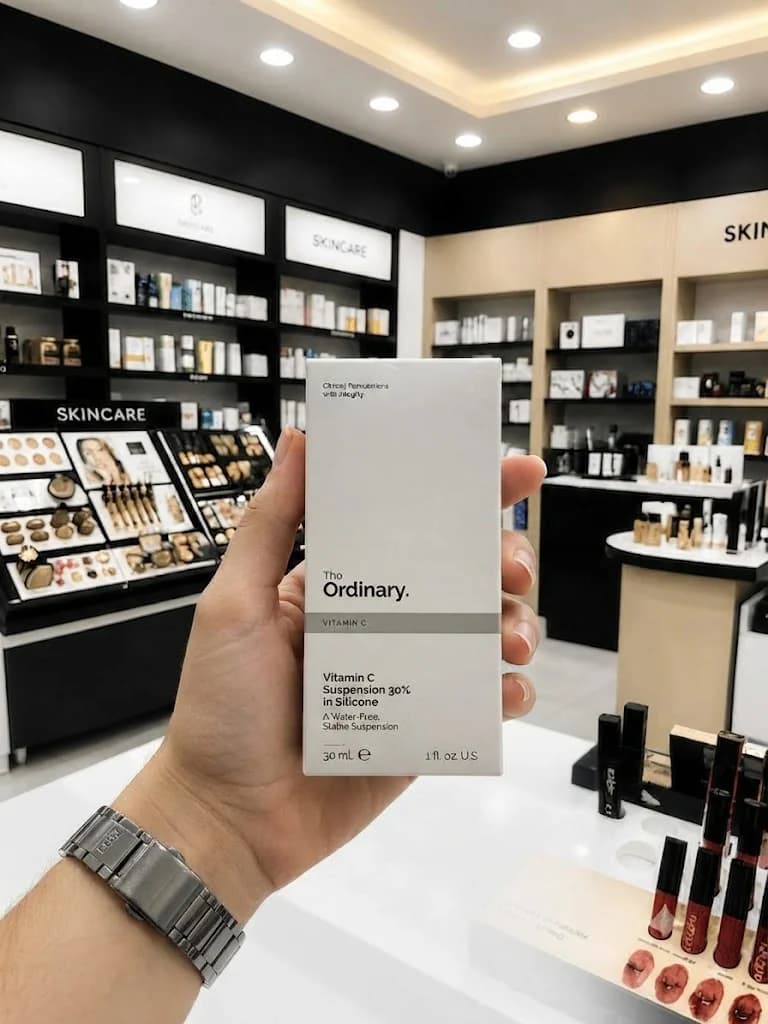 کرم ضد لک و روشن کننده ویتامین سی سیلیکونی 30% اوردینری The Ordinary
