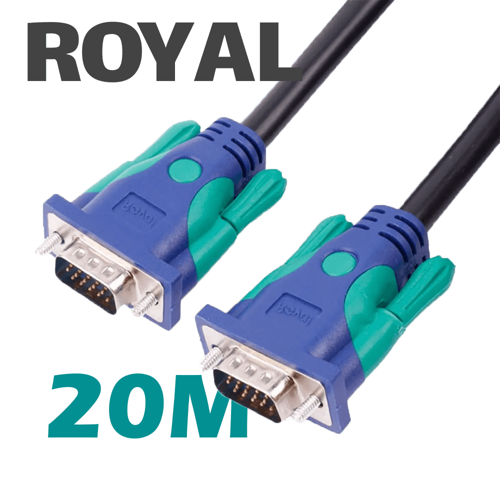 کابل VGA رویال 20 متری