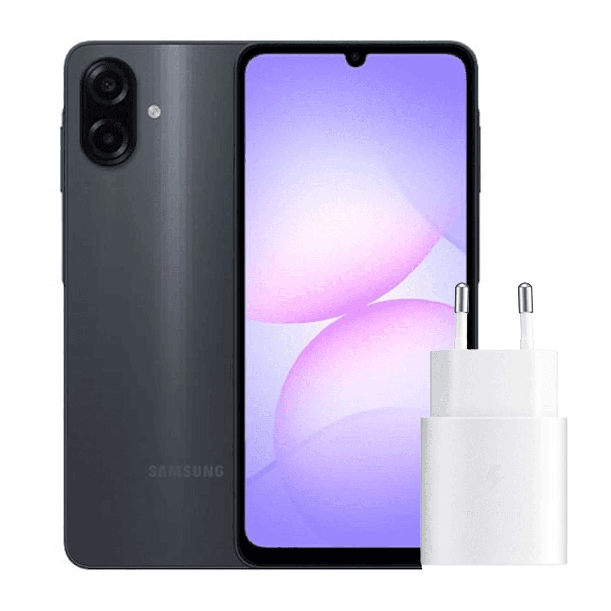 گوشی موبايل سامسونگ مدل Galaxy A07 4G ظرفیت 128 گیگابایت رم 6 گیگابایت همراه با شارژر داخل جعبه — تصویر ۹