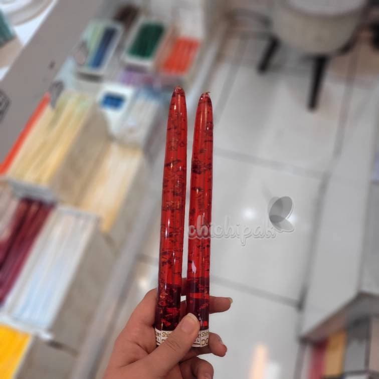 شمع قلمی کریستال 20سانت — تصویر ۴
