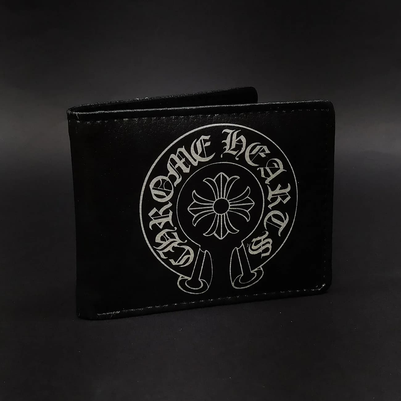 کیف پول چاپی Chrome Hearts | کیف پول خاص با طرح کروم هارتز و استایل راک