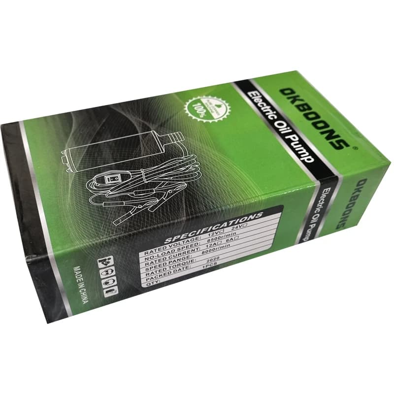 پمپ گازوئیل کش داخل باکی OKBOONS 12V — تصویر ۴