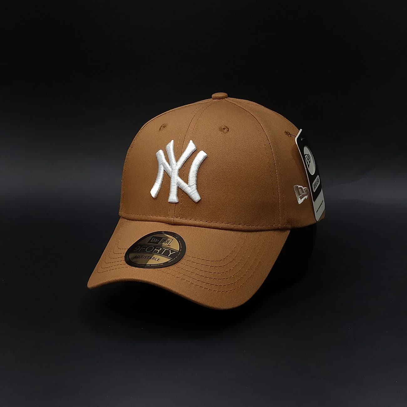 کلاه بیسبالی کتان NY برند NEWERA | کلاه نیویورک اسپرت با گلدوزی برجسته