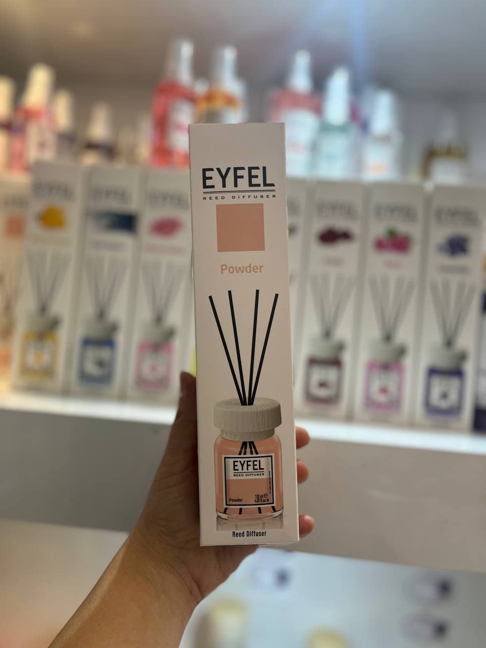 خوشبو کننده هوا ایفل (EYFEL) رایحه پودر 120 میل | ترک