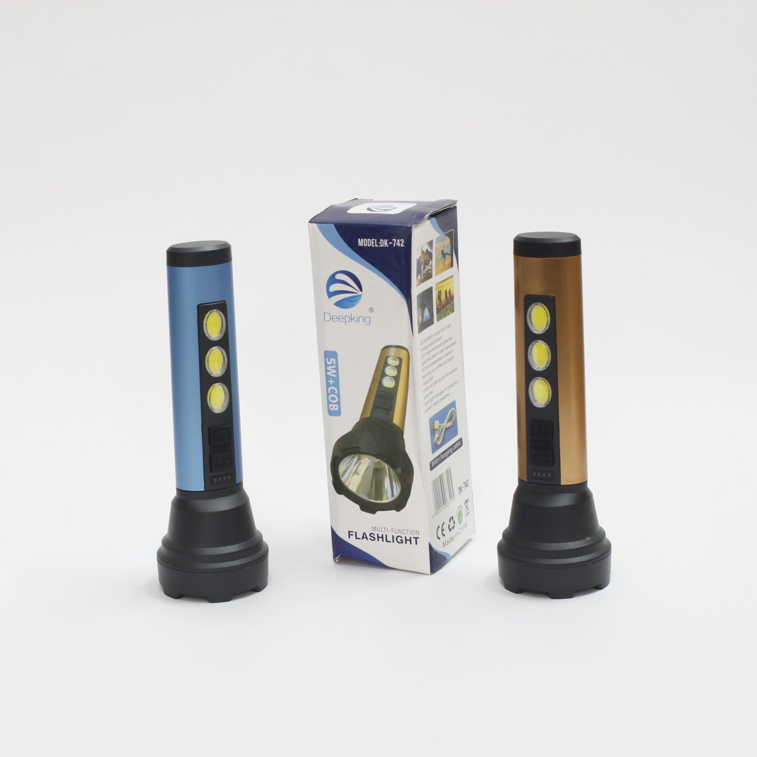 چراغ قوه دستی مدل (DP-742) dp-742-handheld-flashlight