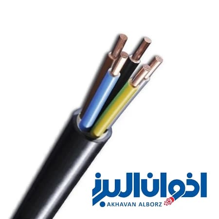 کابل برق مفتولی(کولری) 1.5×5 اخوان البرز