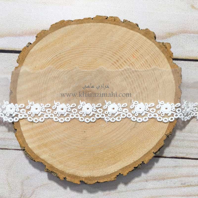 دانتل شیفون طرح گل پنبه (کد54)