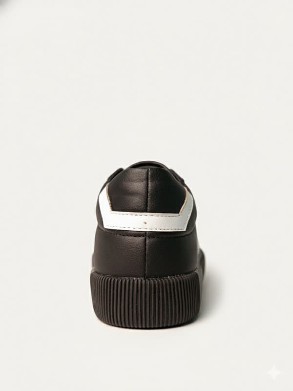 کتونی ونس مردانه پول اند بیر (Pull and Bear) رنگ مشکی — تصویر ۴