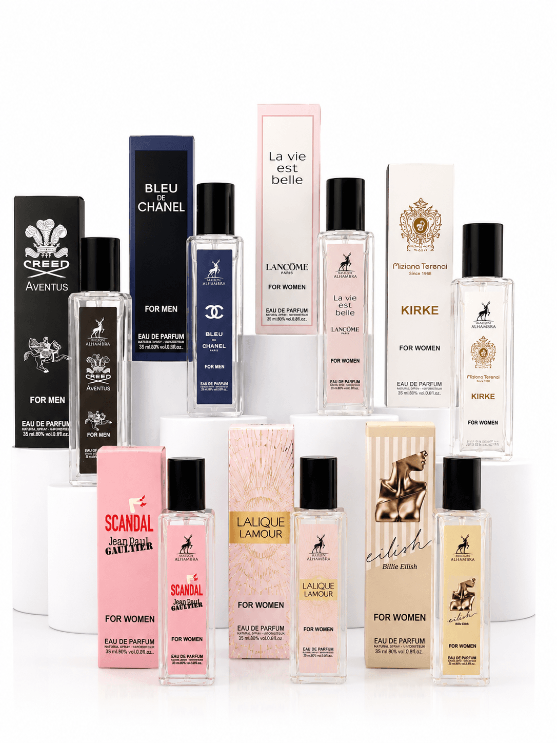 عطرهای ۳۵ میل الحمبرا اصل