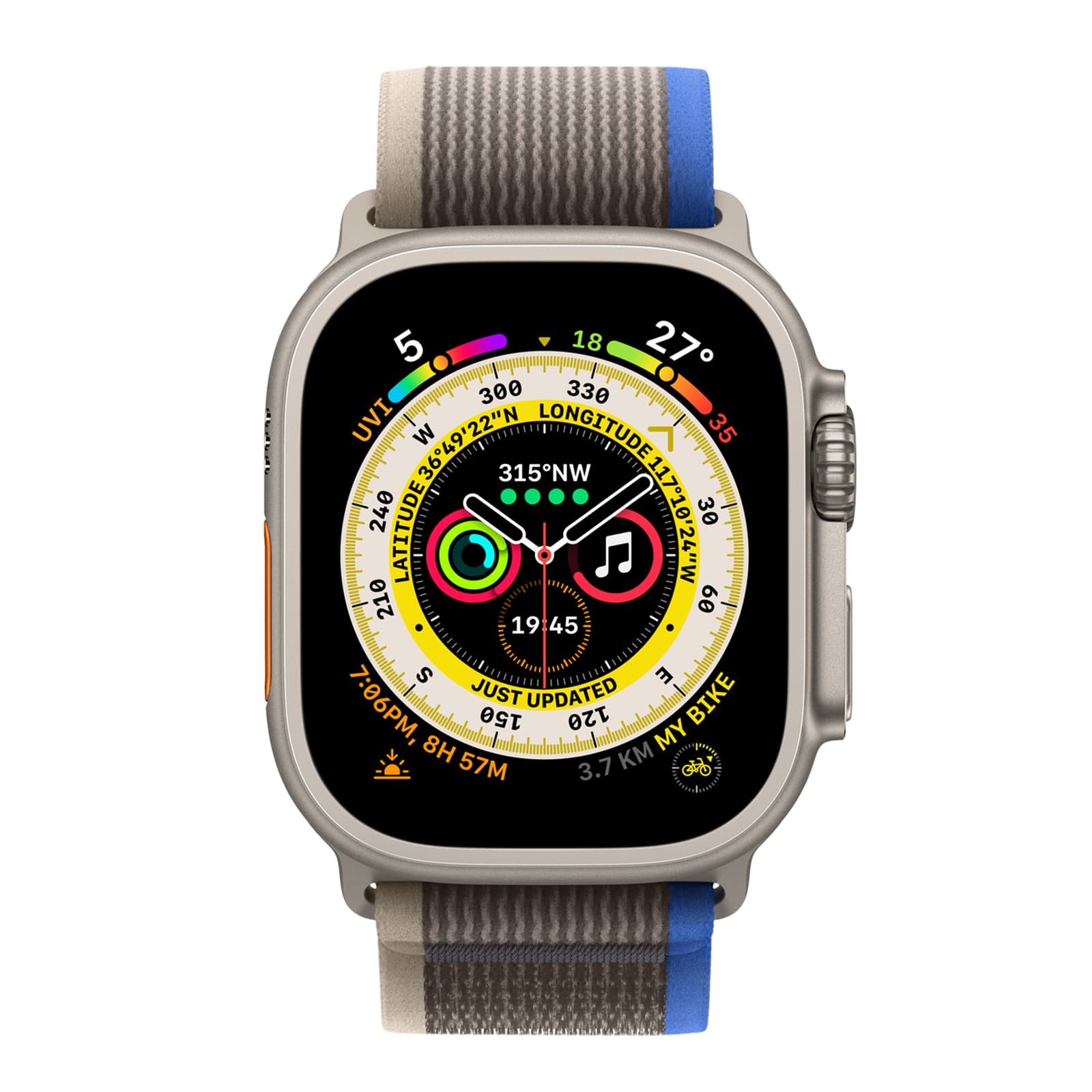 ساعت هوشمند اپل واچ مدل Ultra 49 mm Trail Loop — تصویر ۳