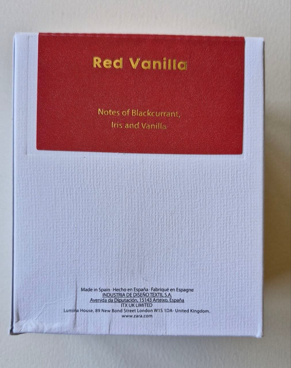 عطر (ادوتویلت) زنانه ۹۰ میل زارا ردوانیلا ZARA Red Vanilla — تصویر ۶