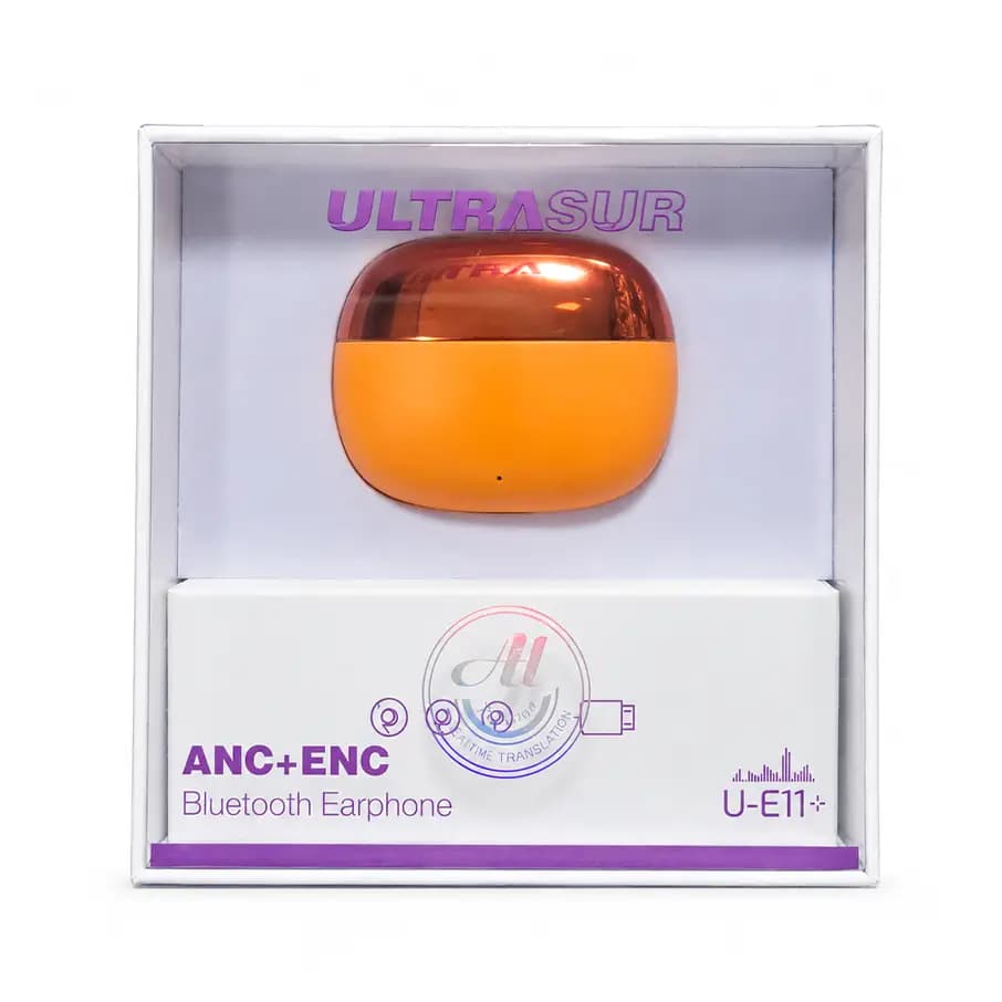 ایرپاد بلوتوثی اولتراسور مدل +U-E11 با قابلیت ANC و ENC — تصویر ۴
