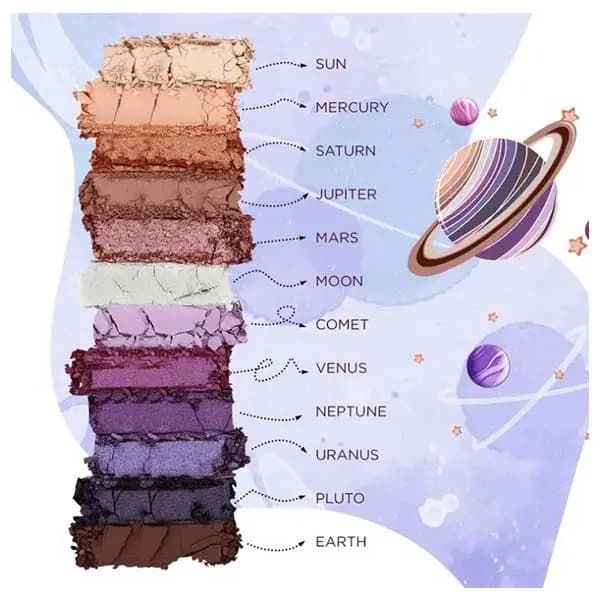 سایه چشم 12 رنگ Mystic Galaxy اولاین — تصویر ۲