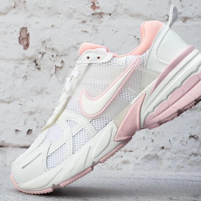 نایک وی تو کی V2K سفید صورتی (Nike V2K White Pink) کد 2350 — تصویر ۶