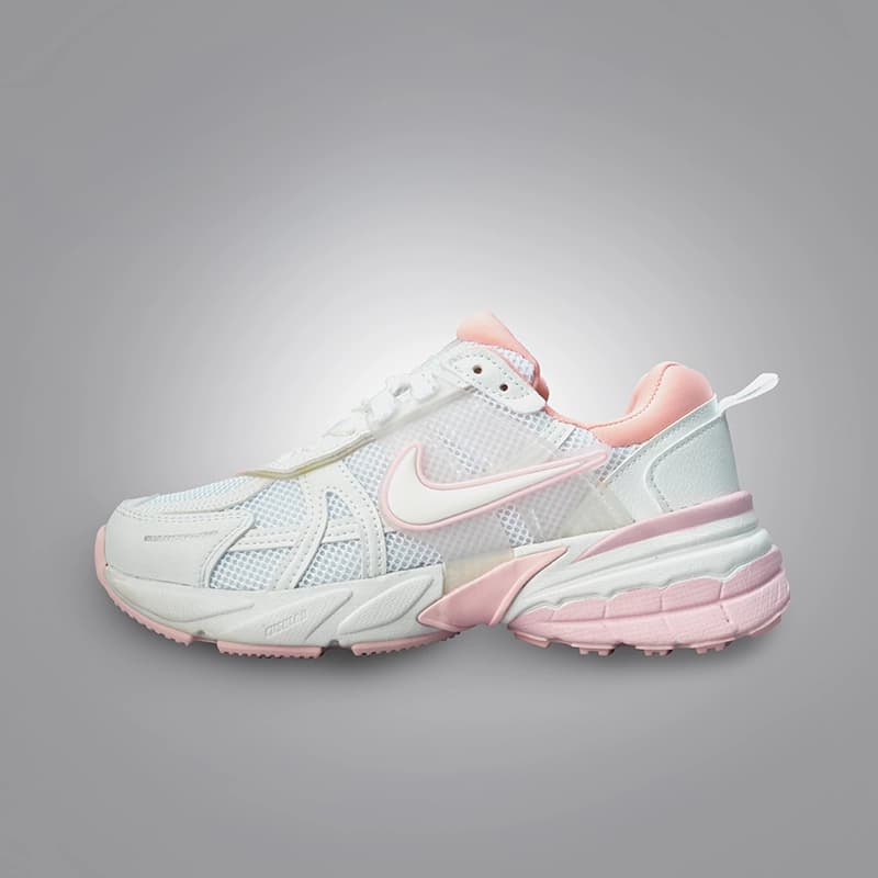 نایک وی تو کی V2K سفید صورتی (Nike V2K White Pink) کد 2350