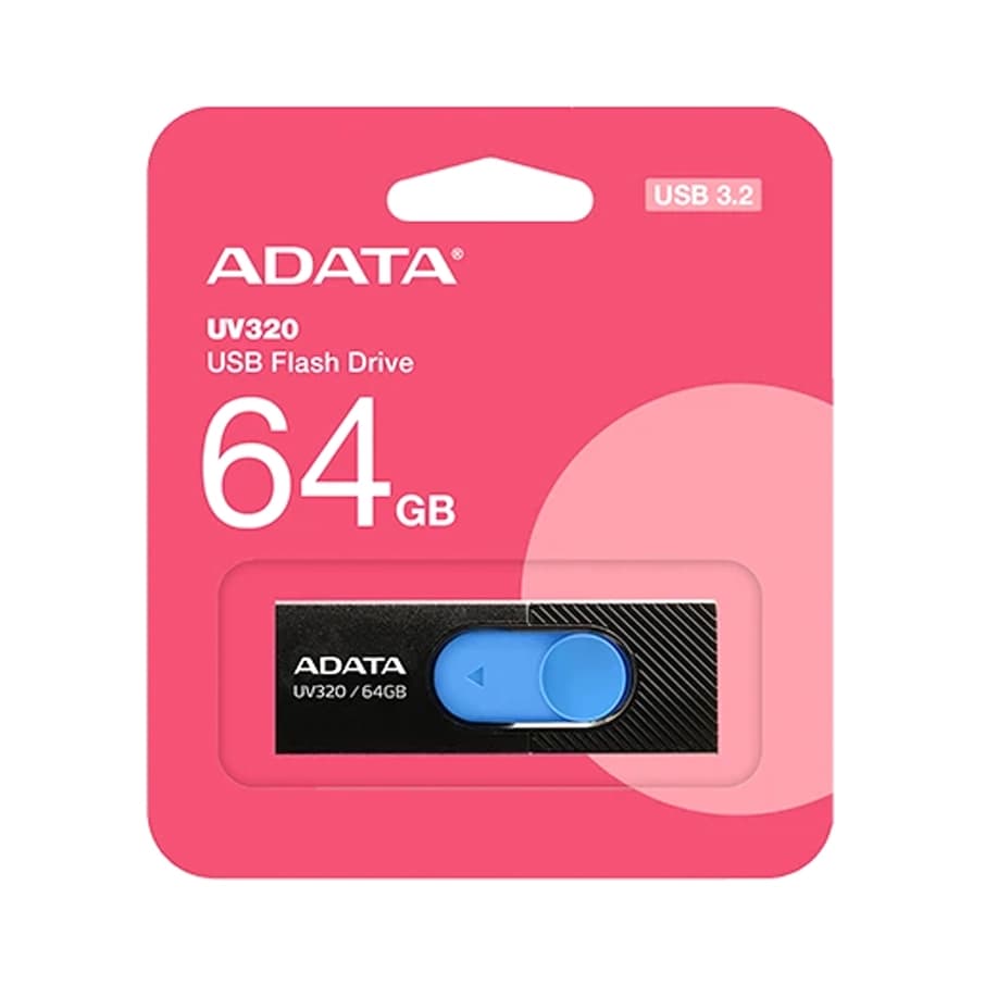 فلش مموری ای دیتا مدل UV320 ظرفیت 64 گیگابایت USB3.2 — تصویر ۵