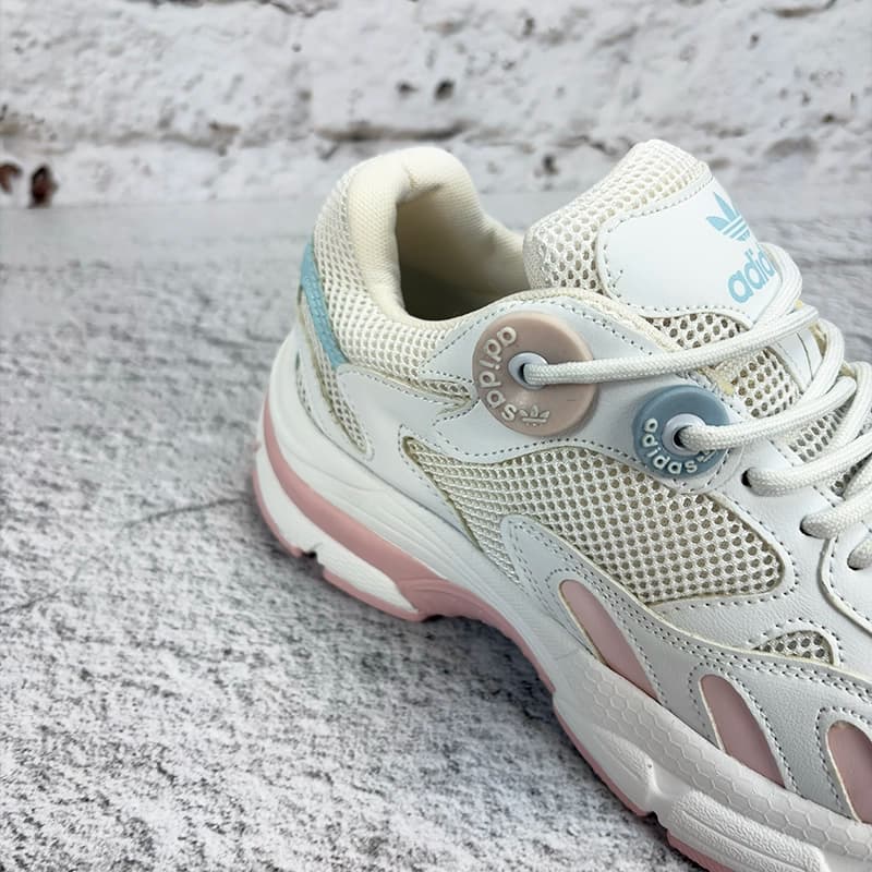 آدیداس آستیر سفید صورتی زنانه (Adidas Astir Pink White) — تصویر ۶