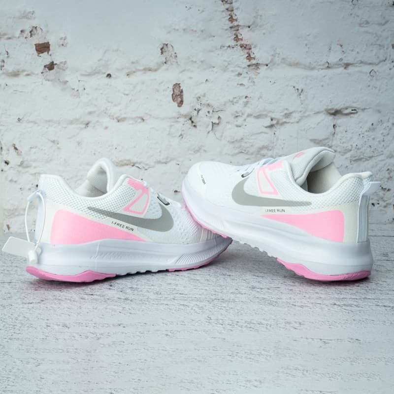 نایک ایر زوم سفید صورتی زنانه (Nike Air Zoom) کد 3013 — تصویر ۶