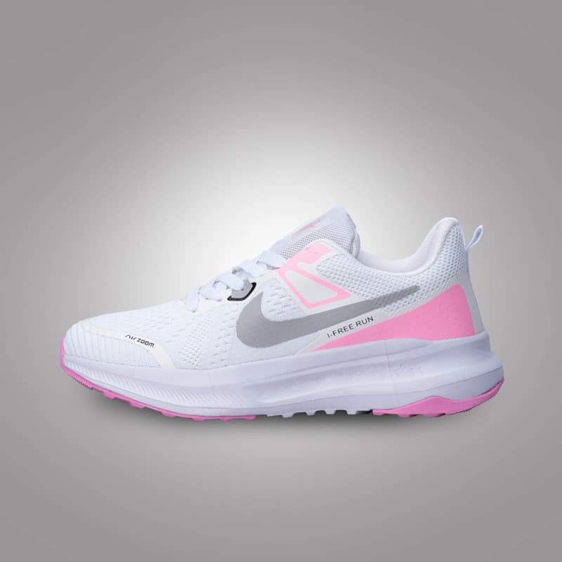 نایک ایر زوم سفید صورتی زنانه (Nike Air Zoom) کد 3013