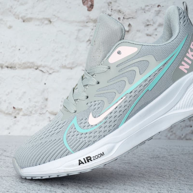 نایک ایر زوم طوسی زنانه (Nike Air Zoom) کد 3012 — تصویر ۵