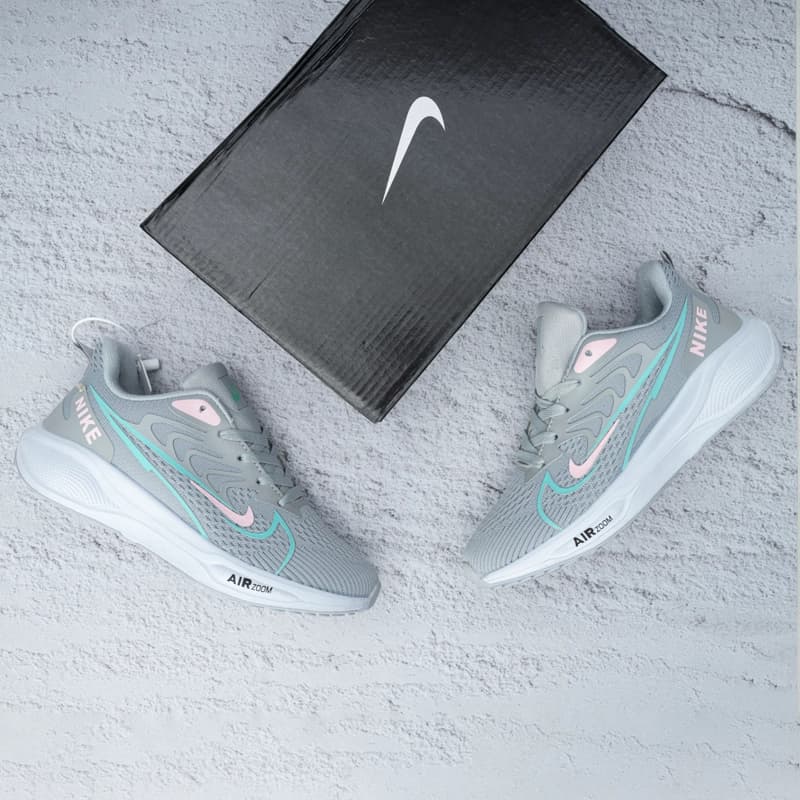 نایک ایر زوم طوسی زنانه (Nike Air Zoom) کد 3012 — تصویر ۳